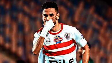 ناصر ماهر لاعب الفريق الأول لكرة القدم بنادى الزمالك