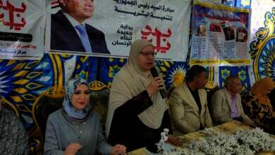 فعاليات المبادرة الرئاسية "بداية جديدة  لبناء الإنسان" بقرية البراشية التابعة لمركز فارسكور في دمياط