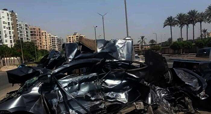 السائق المتسبب في حادث الهرم