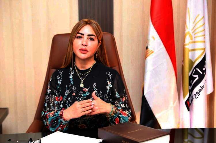 الدكتورة جيهان مديح، رئيس حزب مصر أكتوبر