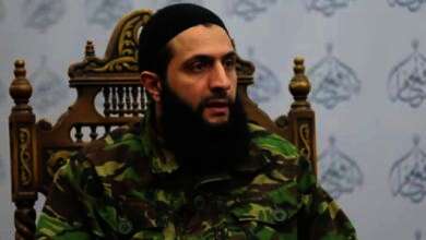 قائد تنظيم أحرار الشام في سوريا أحمد الشرع