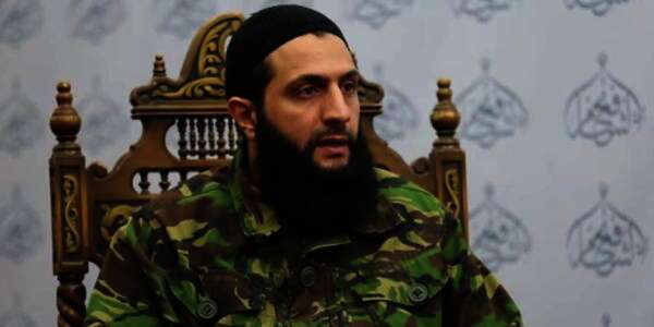 قائد تنظيم أحرار الشام في سوريا أحمد الشرع