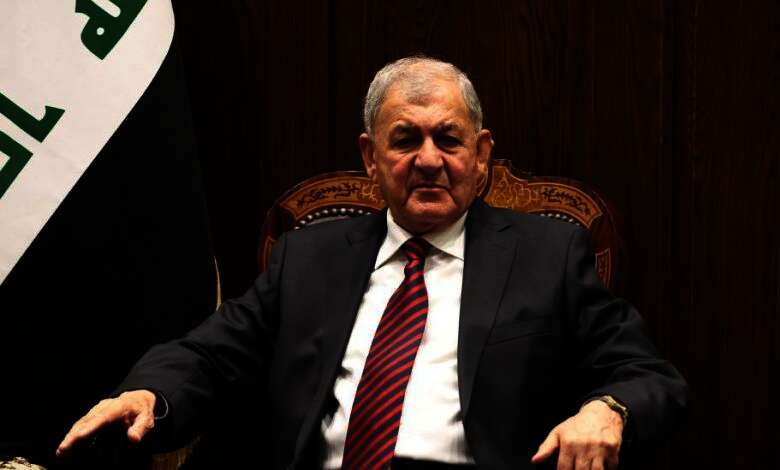 الرئيس العراقى عبداللطيف جمال رشيد