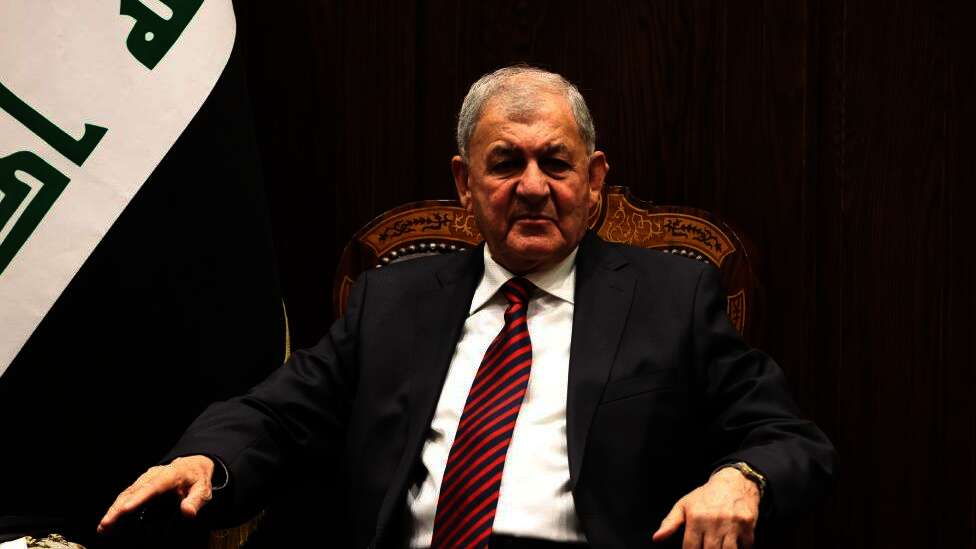 الرئيس العراقى عبداللطيف جمال رشيد