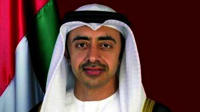 نائب رئيس مجلس الوزراء وزير الخارجية الإماراتي الشيخ عبد الله بن زايد آل نهيان