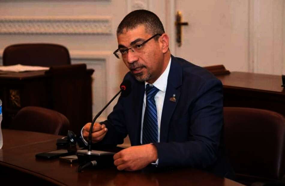 النائب محمد البدري، عضو لجنة الصحة في مجلس الشيوخ