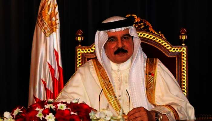 ملك البحرين حمد بن عيسى آل خليفة