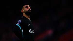 الدولي المصري محمد صلاح لاعب فريق ليفربول الإنجليزي
