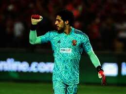 مصطفى شوبير حارس مرمى النادى الاهلى