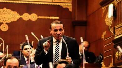 اللواء أيمن عبد المحسن، رئيس الهيئة البرلمانية لحزب حماة الوطن بمجلس الشيوخ