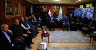 وفد لجنة الزراعة والرى بمجلس النواب