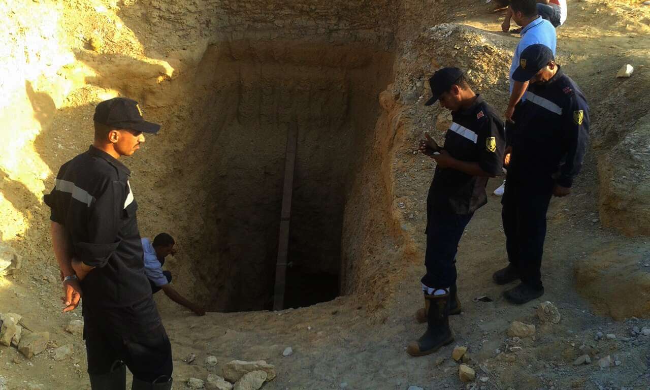 مصرع شخص أثناء التنقيب عن الآثار
