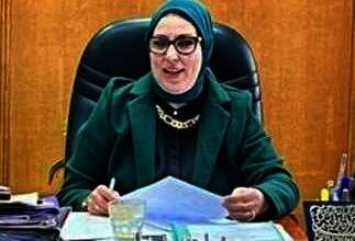 الدكتورة غادة ندا، وكيل وزارة الصحة بالإسكندرية