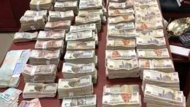 ضبط 7 أشخاص لقيامهم بغسـل 180 مليون جنيه من تجارة المخدرات
