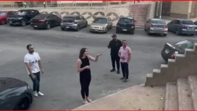 أوكرانية اعتدت على سيدة فى التجمع