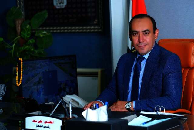 المهندس على سعد، رئيس جهاز تنمية مدينة ١٥مايو