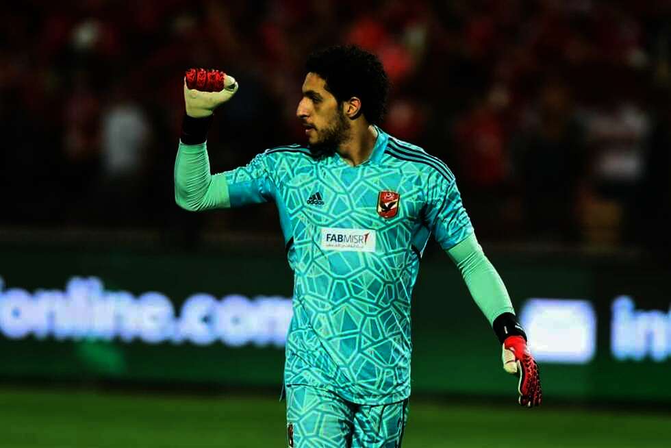 مصطفي شوبير حارس مرمي الاهلي