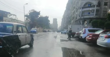 سقوط أمطار خفيفة على مراكز ومدن الغربية