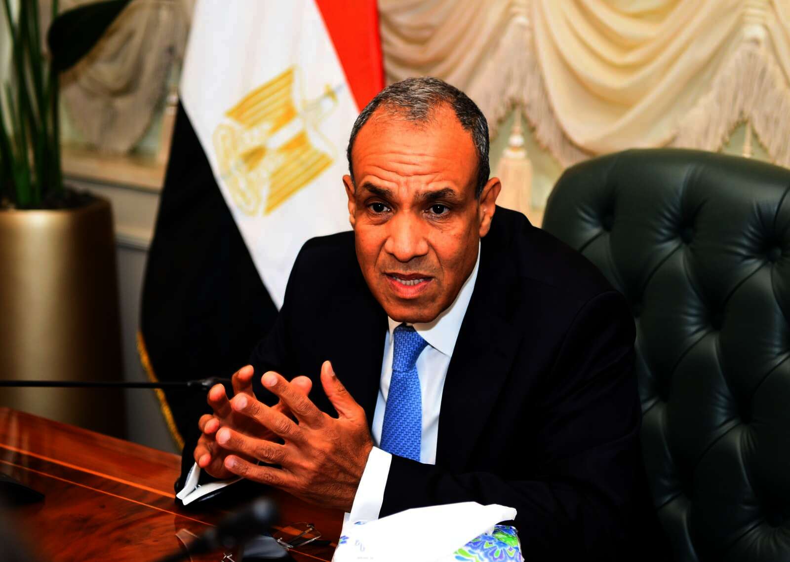 الدكتور بدر عبد العاطى، وزير الخارجية والهجرة وشئون المصريين بالخارج