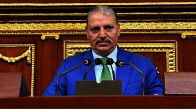 اللواء ابراهيم المصري وكيل لجنة الدفاع والأمن والقومي بمجلس النواب