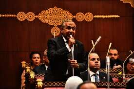 النائب طارق رسلان عضو مجلس الشيوخ والأمين العام لحزب المؤتمر