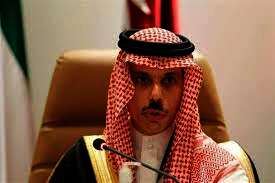 وزير الخارجية السعودى الأمير فيصل بن فرحان