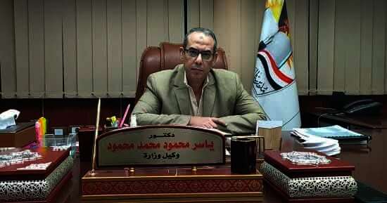 وكيل وزارة التربية والتعليم بمحافظة السويس الدكتور ياسر محمود