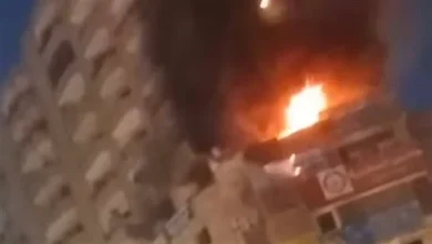 الدفاع المدني ينقذ شخصا ويعثر علي آخر متفحما في حريق