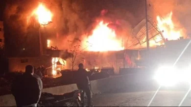 حريق منزل بأطفيح وإصابة 3 عمال بسبب "سيجارة"