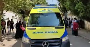 حادث تصادم مقطورة نقل وسيارتين فى المنيا