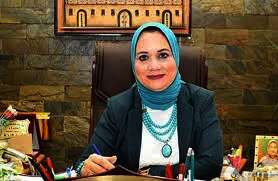 نادية فتحي وكيل وزارة التربية والتعليم بمحافظة مطروح