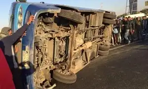 حريق شقة شكنية