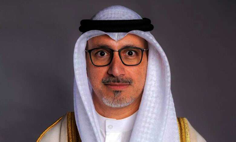 وزير التجارة والصناعة خليفة العجيل