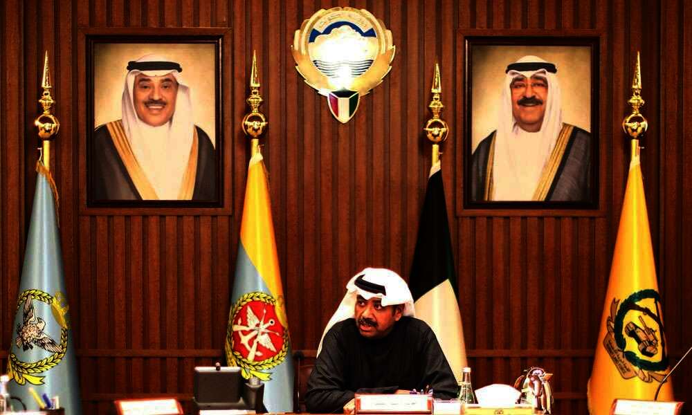 وزير الدفاع الشيخ عبدالله علي عبدالله السالم الصباح