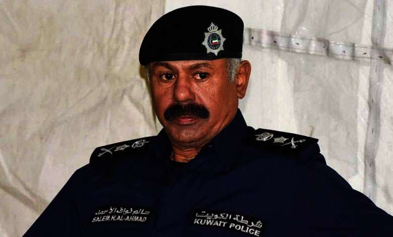 وكيل وزارة الداخلية الفريق سالم نواف الأحمد الصباح