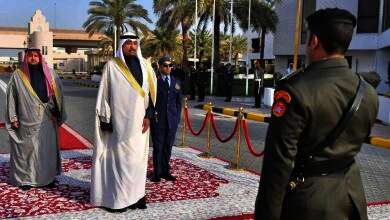 وزير الدفاع الشيخ عبدالله علي عبدالله السالم الصباح