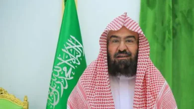 رئيس الشؤون الدينية بالمسجد الحرام والمسجد النبوي، الشيخ عبدالرحمن السديس