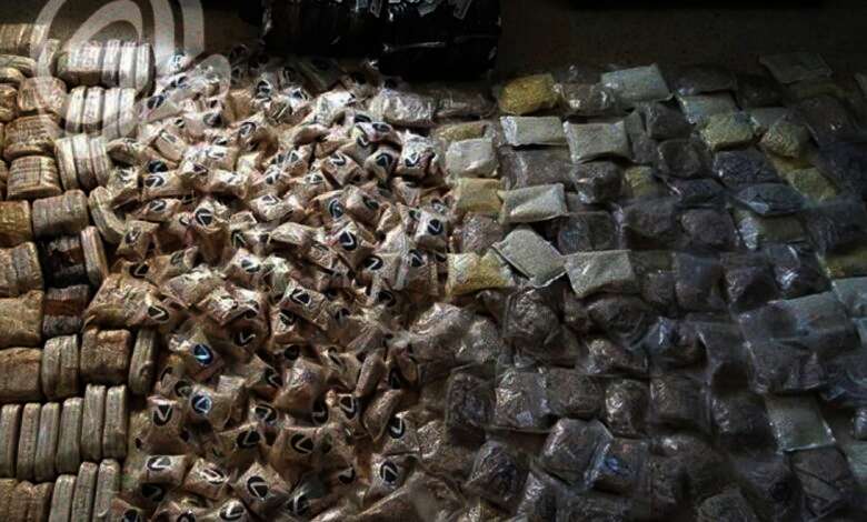 ضبط تشكيل عصابى يتاجر فى 17 كيلو من مخدر الحشيش