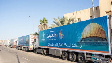 عبور 340 شاحنة مساعدات ووقود من مصر إلى غزة