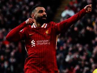 الدولي المصري محمد صلاح نجم فريق ليفربول
