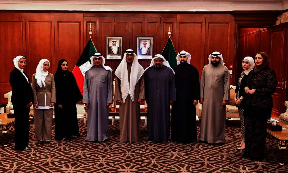 رئيس مجلس الوزراء بالإنابة ووزير الداخلية الشيخ فهد يوسف سعود الصباح