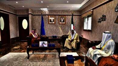 النائب الأول لرئيس مجلس الوزراء ووزير الداخلية الشيخ فهد يوسف سعود الصباح