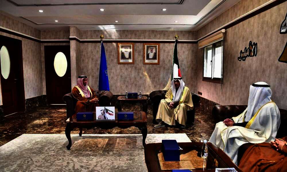 النائب الأول لرئيس مجلس الوزراء ووزير الداخلية الشيخ فهد يوسف سعود الصباح