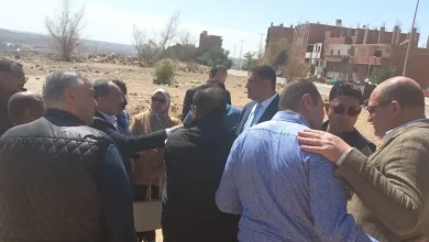 وفد لجنة الإسكان بمجلس النواب، برئاسة الدكتور أحمد عبد المجيد