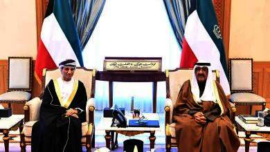 سمو أمير البلاد يستقبل الممثل الخاص للأمين العام للأمم المتحدة في العراق
