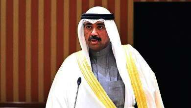 وزير الدفاع الشيخ عبدالله علي عبدالله السالم الصباح