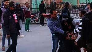 مشاجرة بين عائلتين تتجدد داخل مستشفى بالفيوم