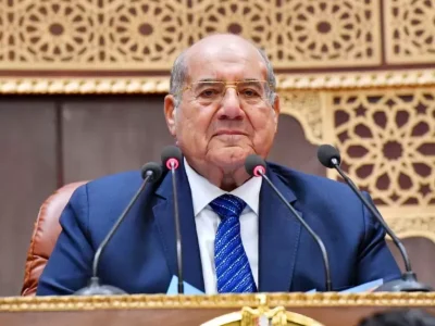 مجلس الشيوخ برئاسة المستشار عبد الوهاب عبد الرازق