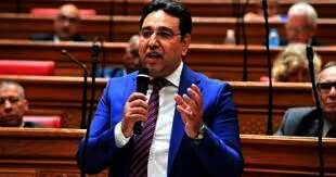 النائب أيمن محسب، وكيل لجنة الشئون العربية بمجلس النواب