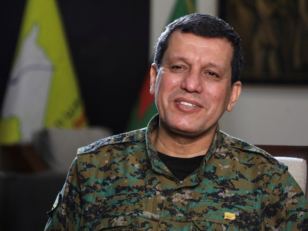 قائد قوات سوريا الديمقراطية مظلوم عبدي